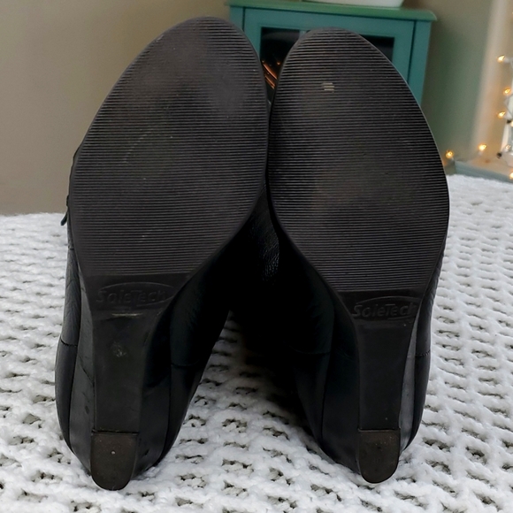 Steve Madden Intyce Pebbled Leather Slouchy Riding Soletech Boots - Picture 15 of 16